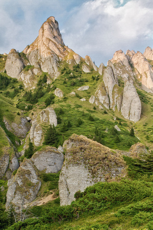 Sugarcone Peak in the Evening