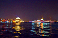 The Golden Horn at Night