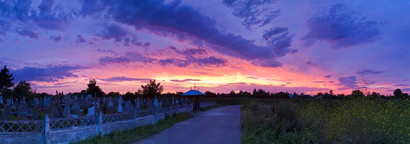 sunset panorama x5
