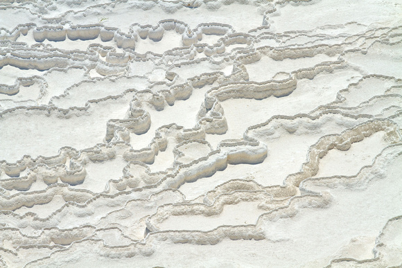 Travertine sedimantary relief Pamukkale 03